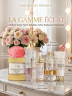 Gamme visage Eclat (entretien et préserve l’éclat de la peau)