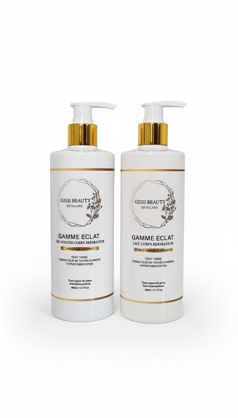 Pack Gel Douche + Lait
Corps Éclat