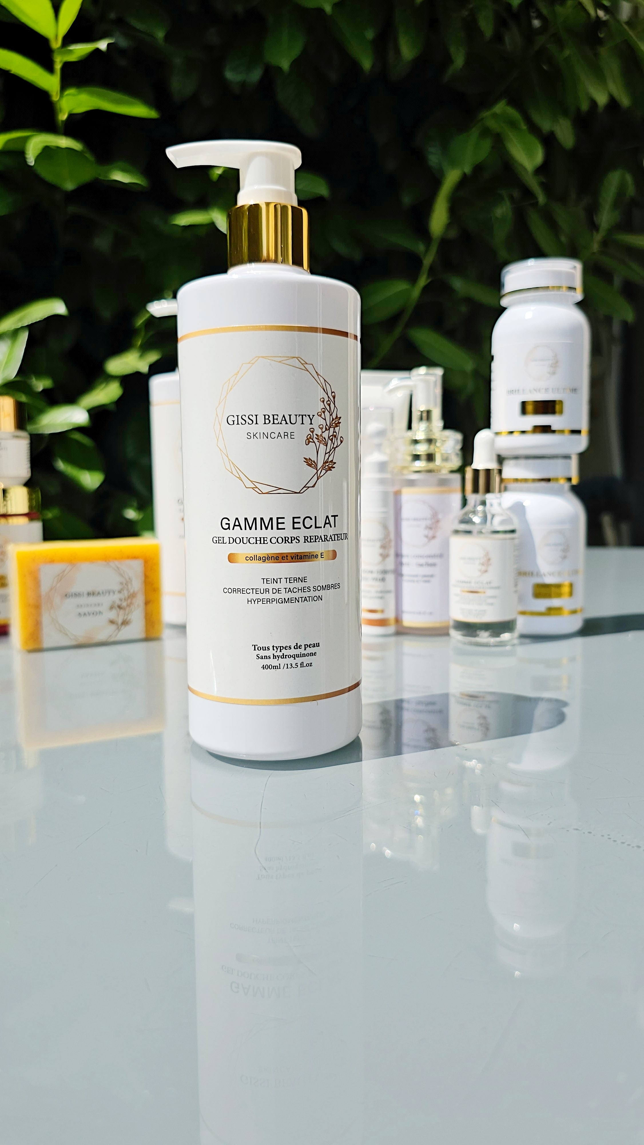 Pack Gel Douche + Lait
Corps Éclat